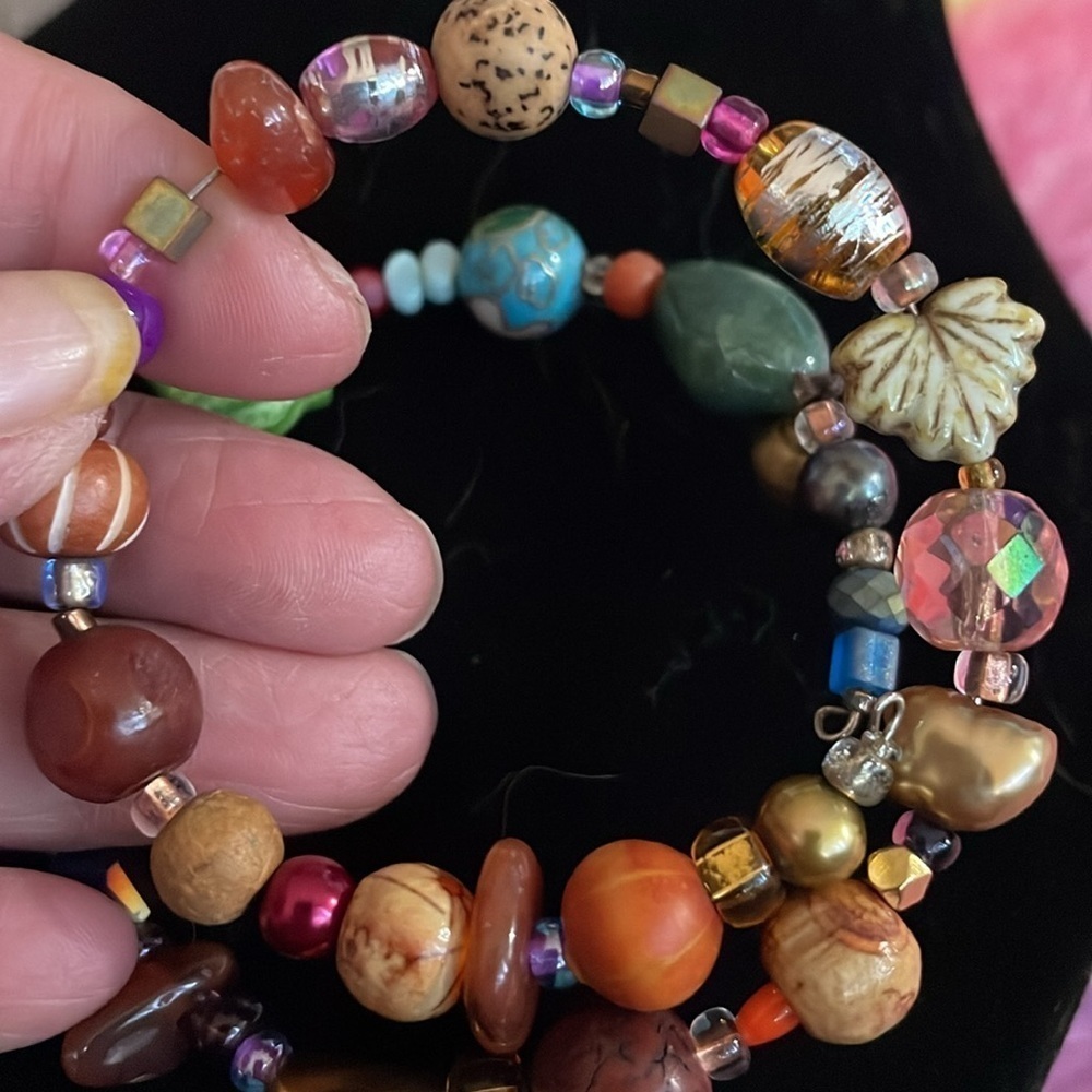 Vintage memory stretch Bracelet - Picture 3 of 6